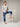 RINASCIMENTO JEANS CON RISVOLTO LOGO STRASS
