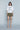 Relish Shorts BIRDS Vita Alta con Cintura più Pinces più Tasche più Risvolto Fondo