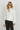 RELISH Maglia NIHOA manica lunga scollo v con colletto più applicazione strass