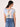 RINASCIMENTO BLUSA STAMPA AZZURRA E GIALLA