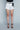 Relish Shorts SACHI_F Vita Alta 5 Ts F.Do Sfrangiato più Cintura Catena più Foulard