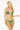 4giveness bikini triangolo e slip laccetti cat. green tropic